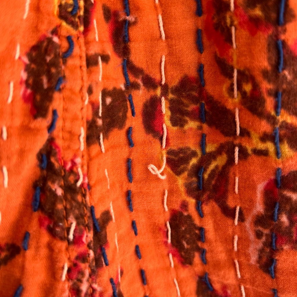 FREE PEOPLE Dakota Skies Stitched Kantha Shorts - S - Picture 6 of 12